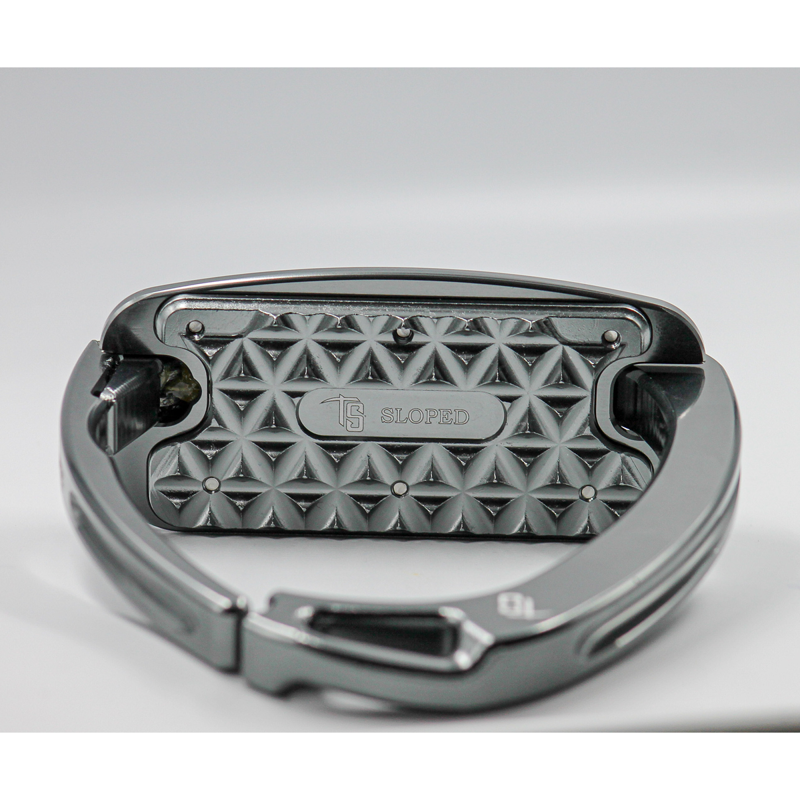 Tech Stirrups Venice Sloped Evo - Titanium-1